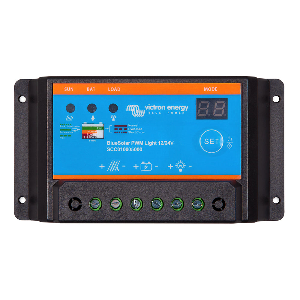 Victron Energy BlueSolar PWM-Light Charge Controller - 12V/24V, 30 Amp