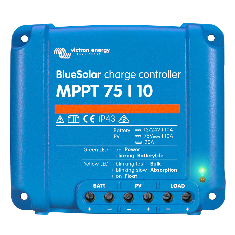Victron Energy BlueSolar MPPT Charge Controller 75V 10A - Efficient Solar Power Management