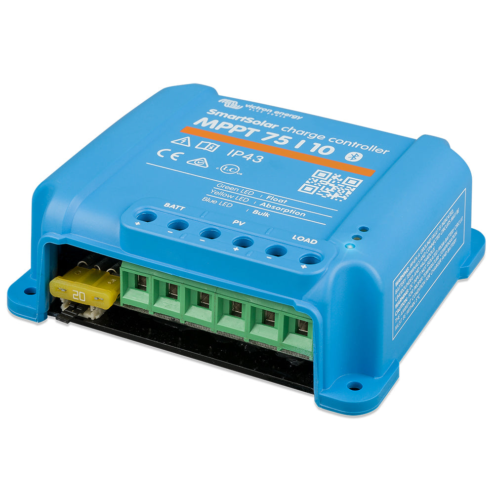 Victron Energy SmartSolar MPPT Charge Controller - 75V, 10A with Bluetooth and VE.Direct