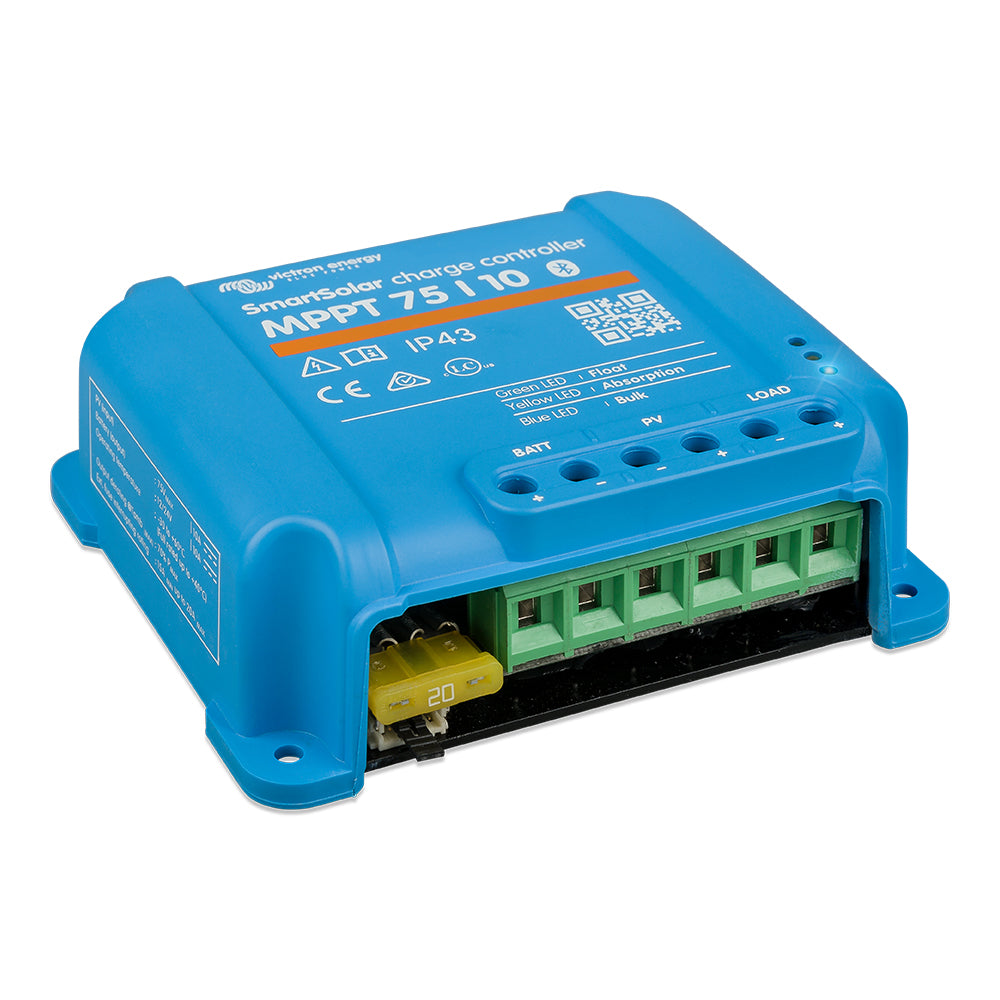 Victron Energy SmartSolar MPPT Charge Controller - 75V, 10A with Bluetooth and VE.Direct