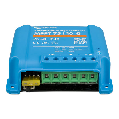 Victron Energy SmartSolar MPPT Charge Controller - 75V, 10A with Bluetooth and VE.Direct