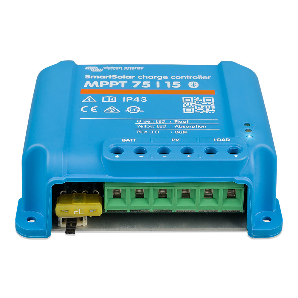 Victron Energy SmartSolar MPPT Charge Controller 75V 15AMP with Bluetooth and VE.Direct