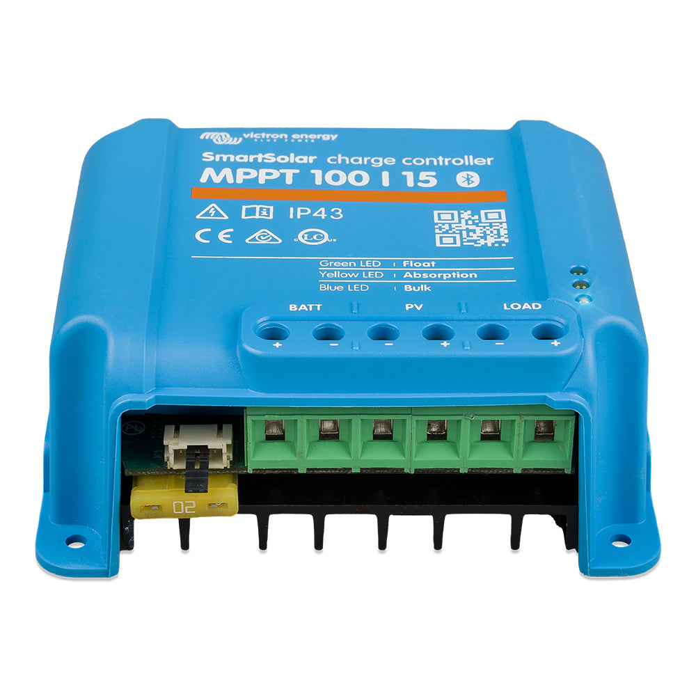 Victron Energy SmartSolar MPPT Charge Controller 100V 15AMP - Efficient Solar Power Management