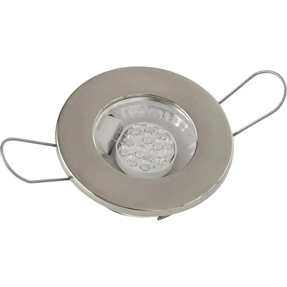 Sea-Dog LED Overhead Light with Brushed Finish - 60 Lumens, Clear Lens, Stamped 304 Stainless Steel by Sea-Dog