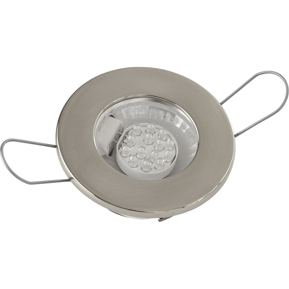Sea-Dog LED Overhead Light with Brushed Finish - 60 Lumens, Clear Lens, Stamped 304 Stainless Steel