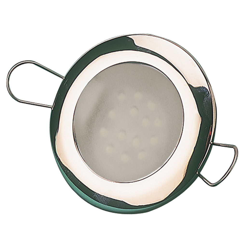 Sea-Dog 404332-3 LED Overhead Light with Frosted Lens, Brushed 304 Stainless Steel, 60 Lumens