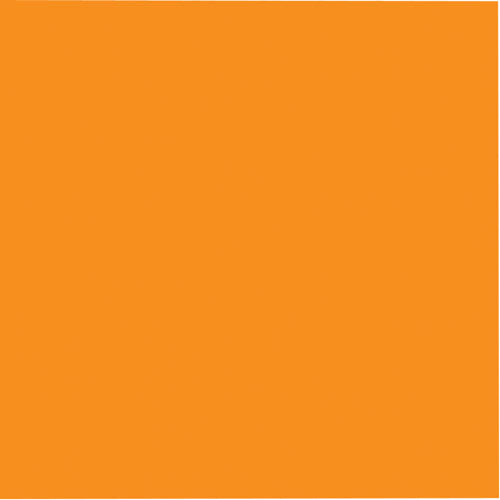 Bobster B142 High Visibility Orange Bandanna - 22 x 22 Inches