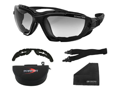 Bobster Renegade Convertible Black Frame with Photochromic Lenses (Part Number BREN101)