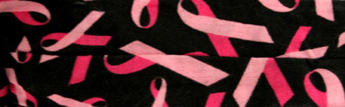 Bobster DBC01 Cooldanna 100% Cotton Pink Ribbon Black