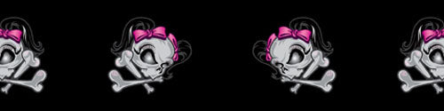 Bobster DC541 Cooldanna 100% Cotton Girl Skulls