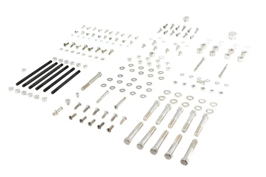 Colony Cadmium Stock Style Hardware Kit for Harley Davidson FL 1948-1957 by Colony