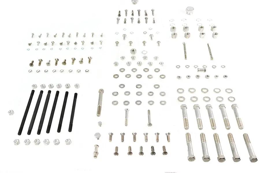 Colony Cadmium Stock Style Hardware Kit for Harley Davidson FL 1948-1957 by Colony