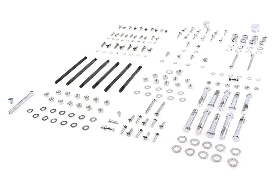 Colony Chrome Stock Style Hardware Kit for Harley Davidson FL 1948-1957 by Colony