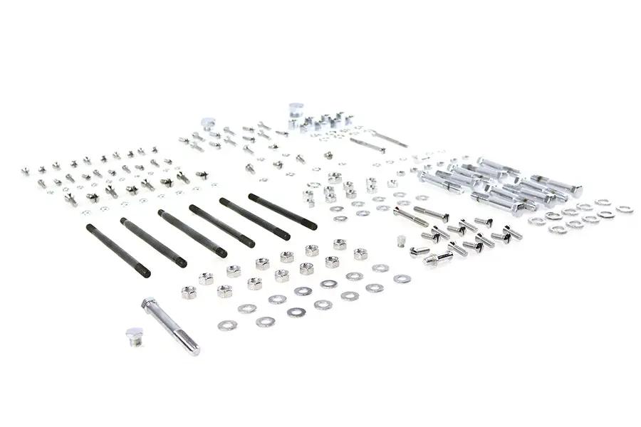 Colony Chrome Stock Style Hardware Kit for Harley Davidson FL 1948-1957 by Colony