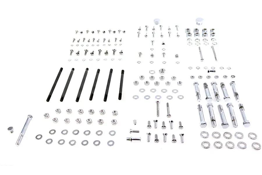 Colony Chrome Stock Style Hardware Kit for Harley Davidson FL 1948-1957 by Colony