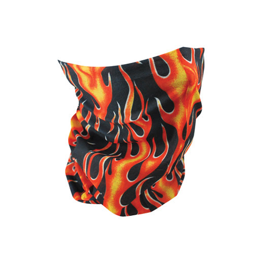 Bobster T223 Motley Tube with Classic Flames Design - 100% Polyester
