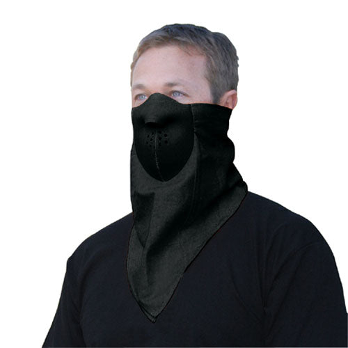 Bobster WNEO114 Neodanna 100% Cotton Bandana with Neoprene in Black