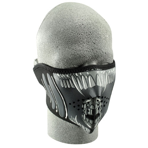 Bobster WNFM039H Neoprene Half Face Mask, Alien Design