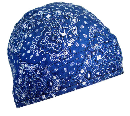 BOBSTER Z111 Flydanna 100% Cotton Navy Paisley Bandana
