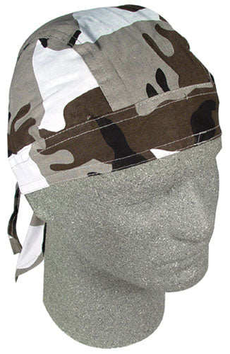 Bobster Z202C Flydanna 100% Cotton Urban Camouflage Face Covering