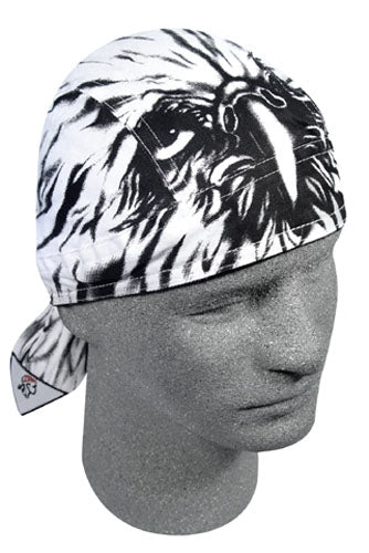 Bobster ZSG033 Road Hog Flydanna with Airbrushed Eagle Design – 100% Cotton Head Wrap