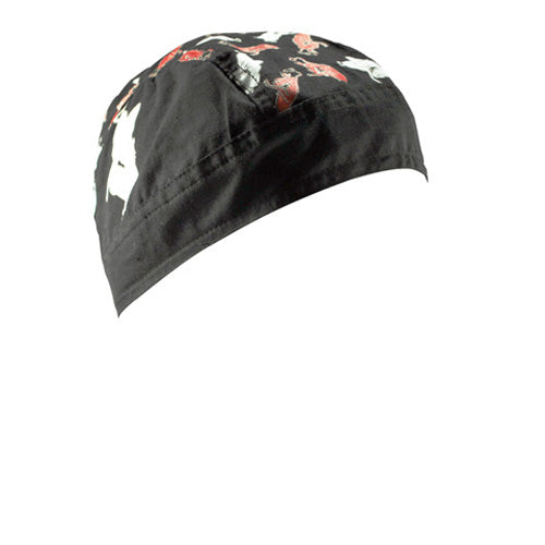 Bobster Z678 Flydanna 100% Cotton Angel and Devil Pinup Bandana