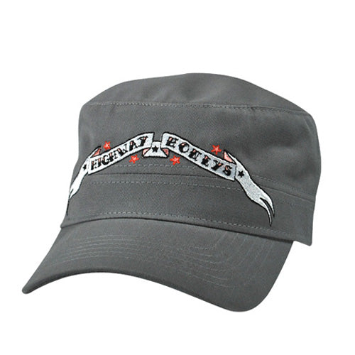 Bobster CPHH11 Highway Honey® Military Cap in Grey
