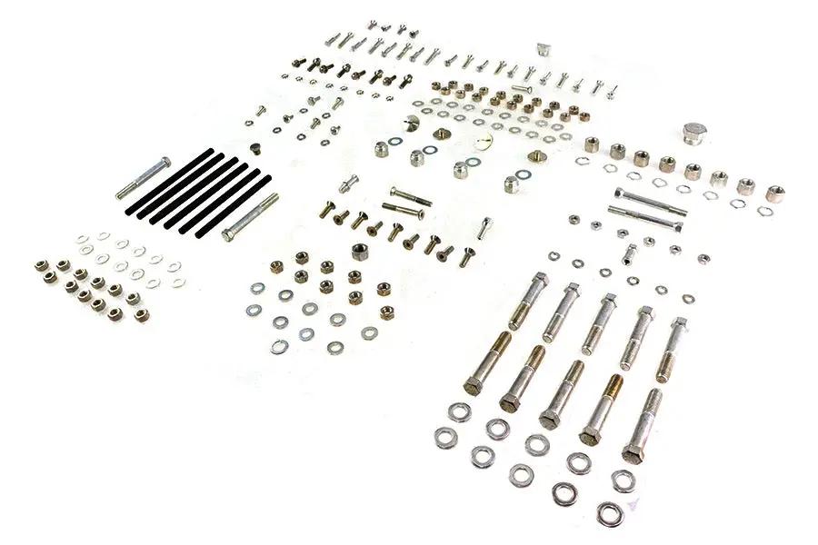 Colony Cadmium Stock Style Hardware Kit for Harley Davidson FL (1966-1969) by Colony