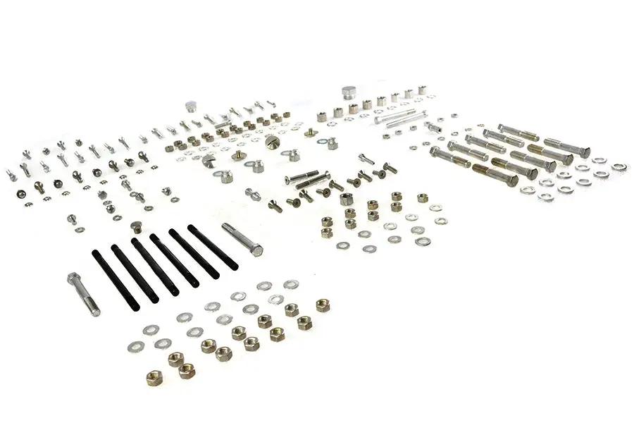 Colony Cadmium Stock Style Hardware Kit for Harley Davidson FL (1966-1969) by Colony