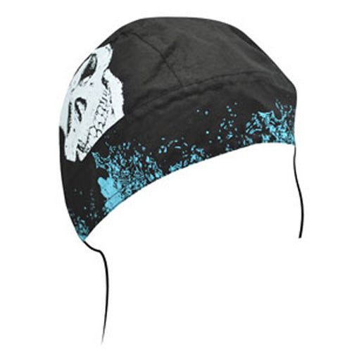 Bobster Z695 Flydanna Cotton Skulls Bandana - Cool Headwear for Men and Women