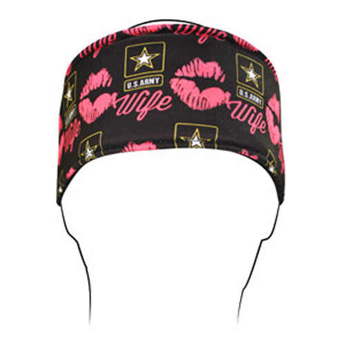 Bobster HB706 U.S. Army Polyester Headband – Wife Kisses Design