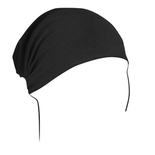 Bobster HBB114 Bamboo Cotton Head Wrap in Black