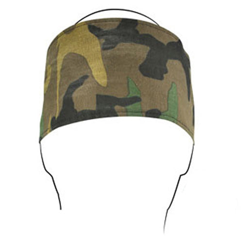 Bobster HBV118 Cotton Headband in Woodland Camo