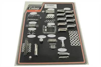 Colony Cadmium Stock Style Hardware Kit for Harley Davidson G (1937-1946) by Colony