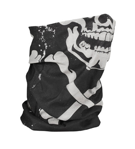 Bobster T227 Motley Tube - Polyester Skull Xbones