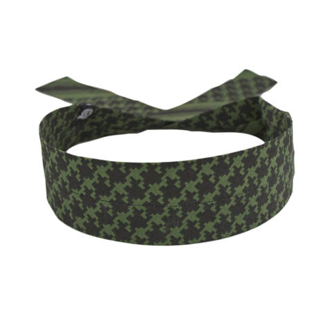 Bobster DC235 Cooldanna Houndstooth Olive - Versatile Neck Warmer and Accessory