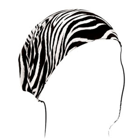 Bobster HBW001 Cotton Zebra Print Headwrap for Stylish Comfort