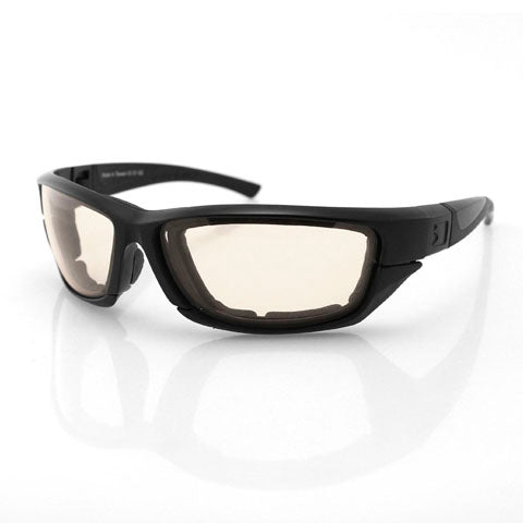 Bobster BDEC201 Matte Black Decoder with Anti-Fog Photochromic Lenses