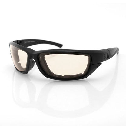 Bobster BDEC201 Matte Black Decoder with Anti-Fog Photochromic Lenses