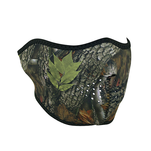 Bobster WNFM238H Neoprene Forest Camo Half Mask for Outdoor Activities