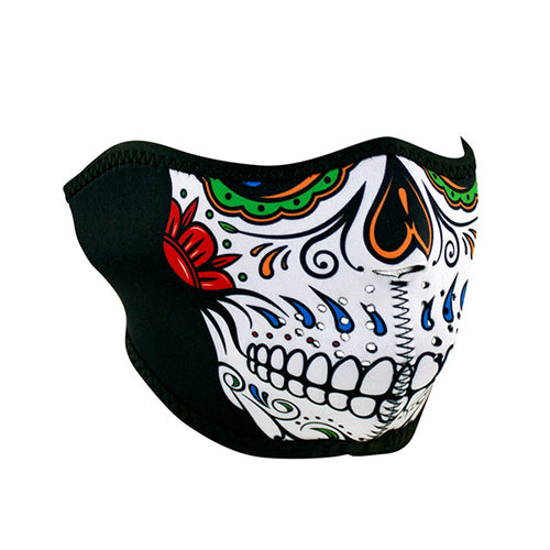 Bobster WNFM413H Neoprene Deadmoth Skull Half Mask