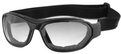 Bobster Force Convertible Sunglasses Black Matte Frame BFOR001T
