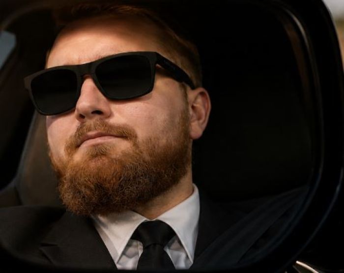 BOBSTER Capone Sunglasses with Matte Black Frame and Smoked Lens - Part Number ECAP001