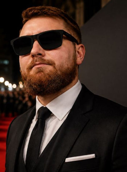 BOBSTER Capone Sunglasses with Matte Black Frame and Smoked Lens - Part Number ECAP001