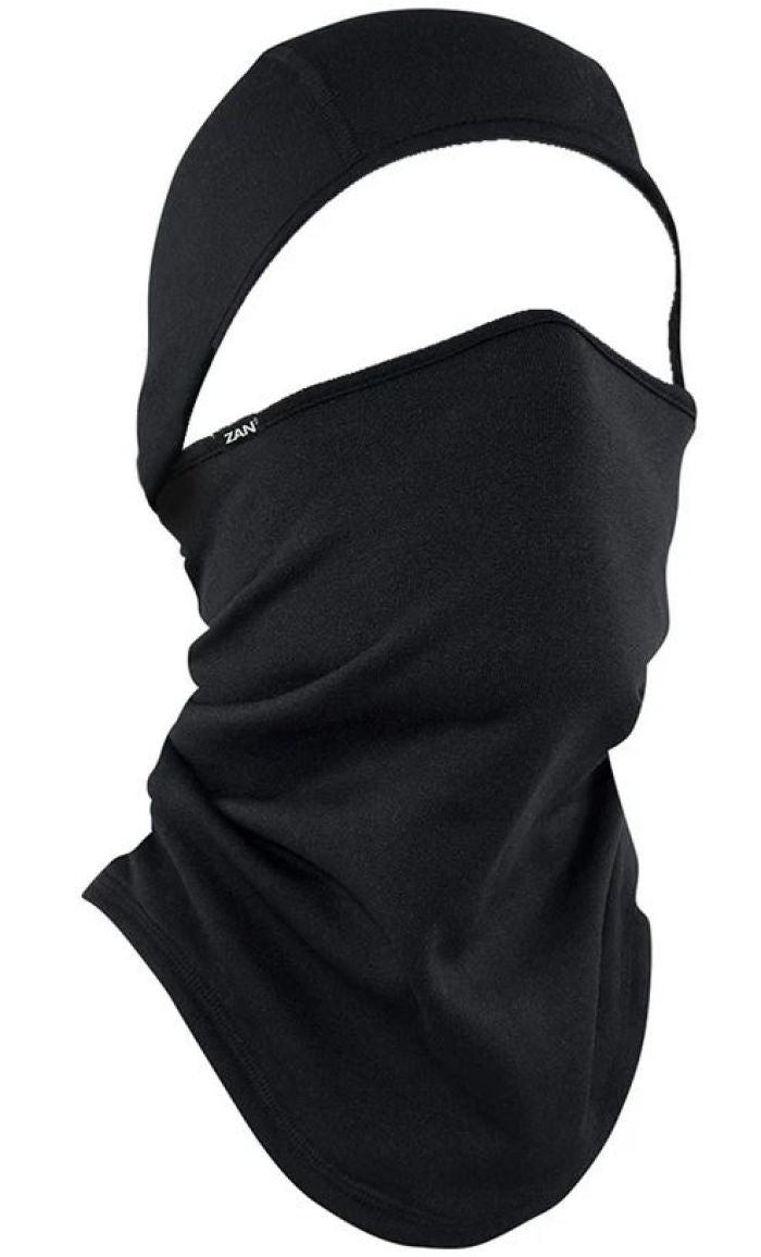 BOBSTER WB4L114 ZAN Convertible Balaclava SportFlex UPF50+ Series in Black