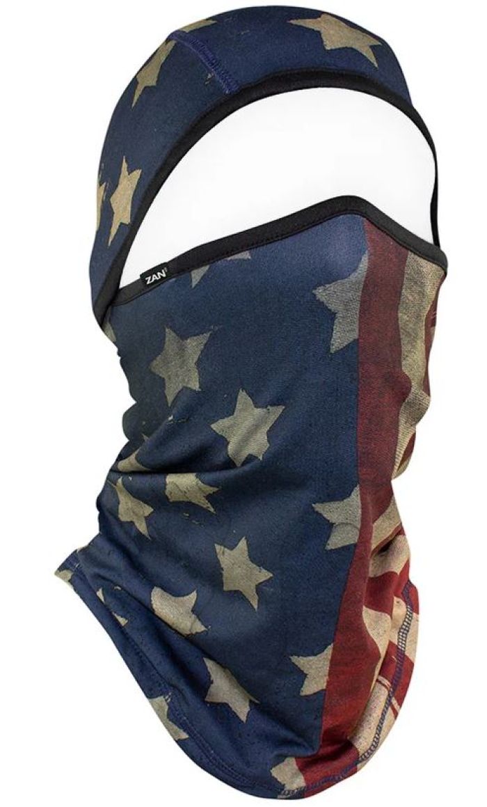 Bobster WB4L408 ZAN Convertible Balaclava SportFlex UPF50+ Series Patriot