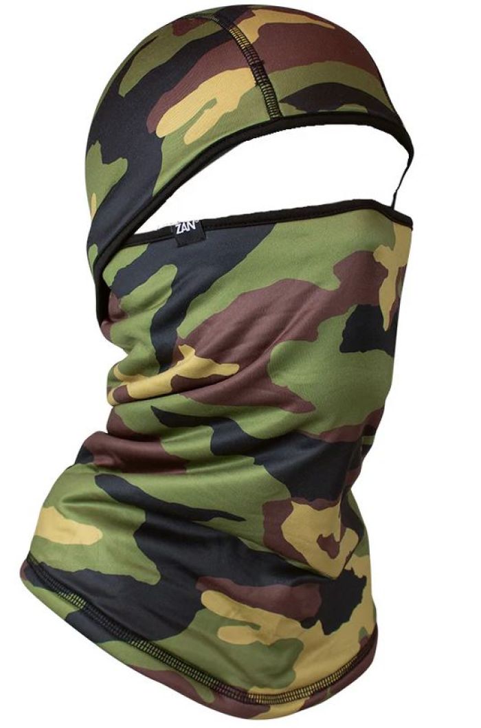 BOBSTER WBSF118 ZAN Convertible Balaclava SportFlex UPF50+ Fleece Series Camo