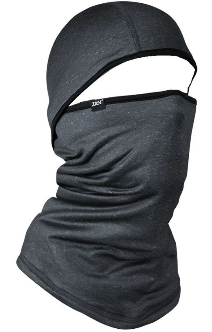 Bobster WBSF410 Zan Convertible Balaclava SportFlex UPF50+ Fleece in Charcoal