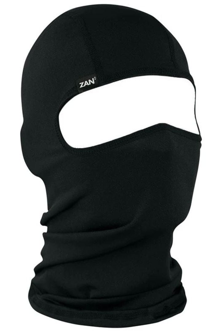 Bobster WBP114 ZAN Polyester Balaclava in Black for Cold Weather Protection
