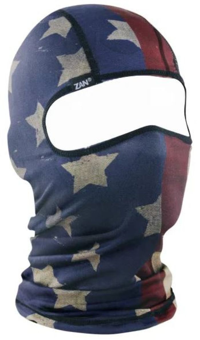 BOBSTER WBP408 ZAN Polyester Balaclava Patriot for Outdoor & Tactical Use
